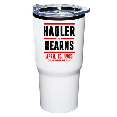 Hagler Vs Hearns 80s Boxing Tumbler