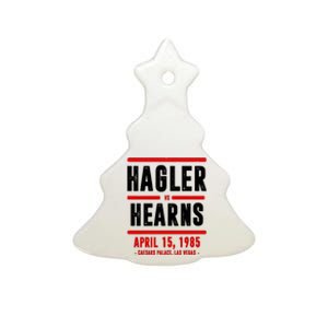 Hagler Vs Hearns 80s Boxing Ceramic Tree Ornament