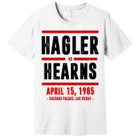 Hagler Vs Hearns 80s Boxing Premium T-Shirt