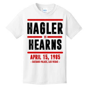 Hagler Vs Hearns 80s Boxing Kids T-Shirt