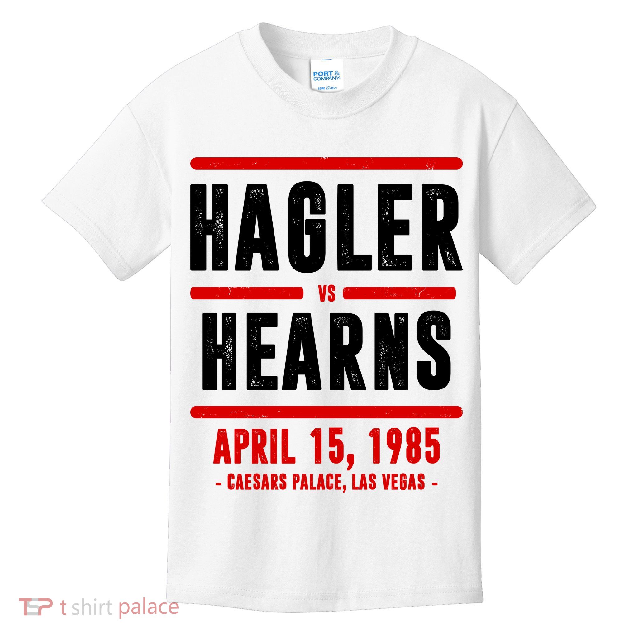 Hagler Vs Hearns 80s Boxing Kids T-Shirt
