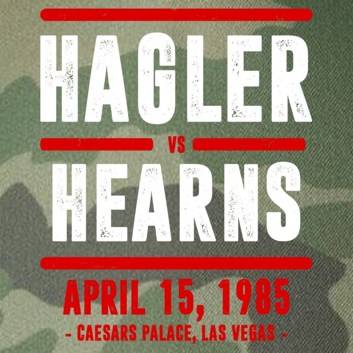 Hagler Vs Hearns Boxing Legacy Tie Dye Trucker Hat