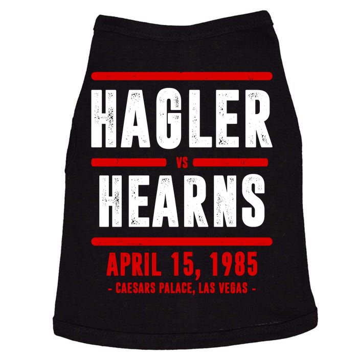 Hagler Vs Hearns Boxing Doggie Tank