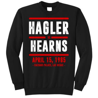 Hagler Vs Hearns Boxing Sweatshirt