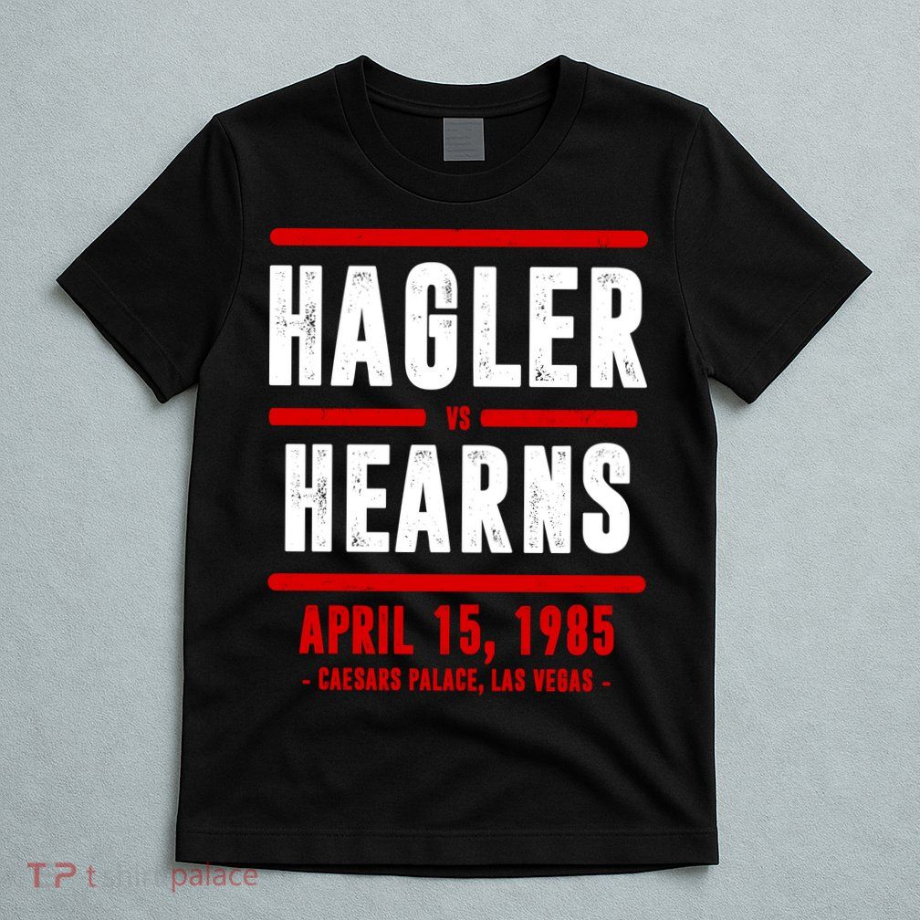Hagler Vs Hearns Boxing T-Shirt
