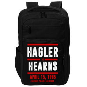 Hagler Vs Hearns Boxing Impact Tech Backpack