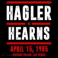 Hagler Vs Hearns Boxing Button