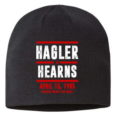 Hagler Vs Hearns Boxing Sustainable Beanie