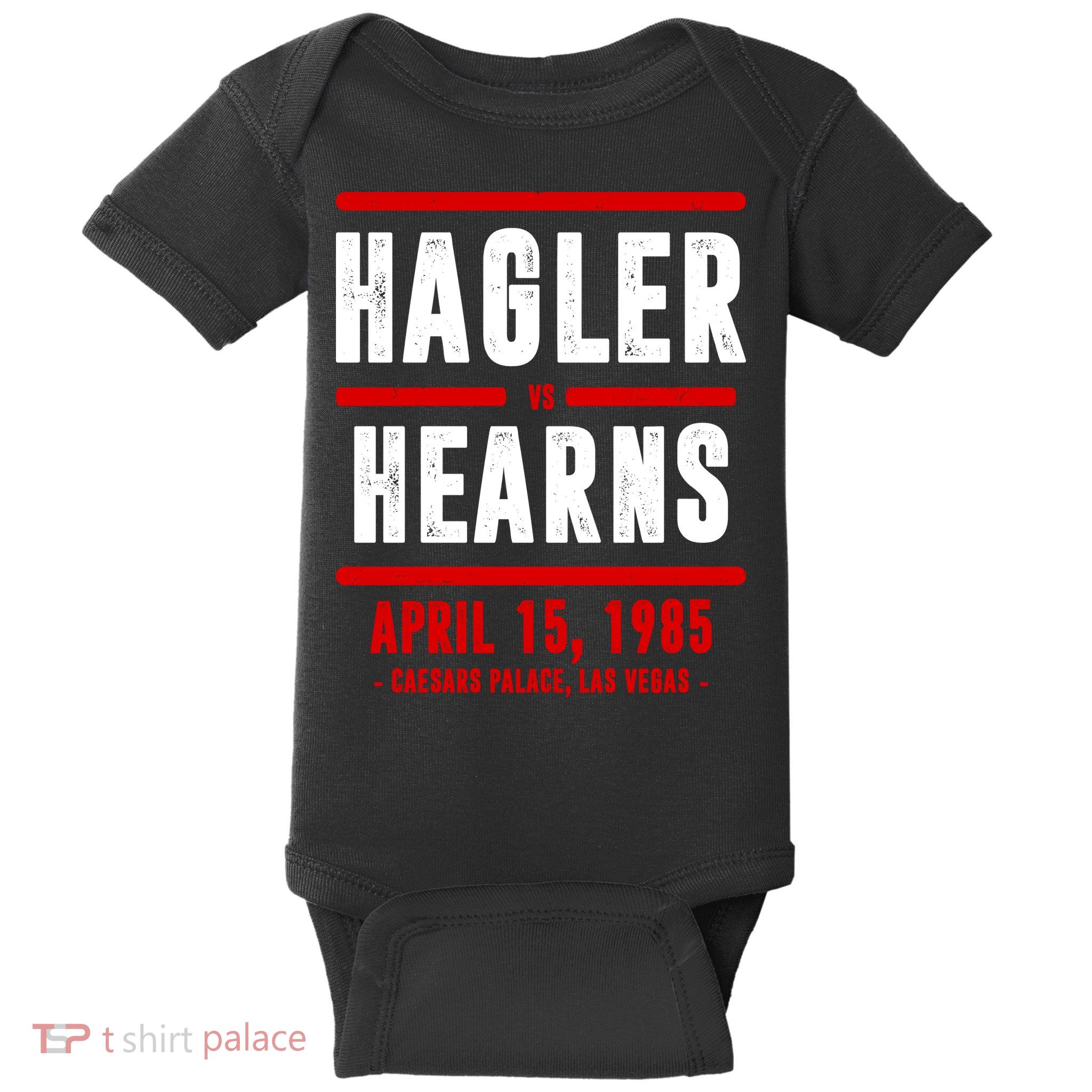 Hagler Vs Hearns Boxing Baby Bodysuit