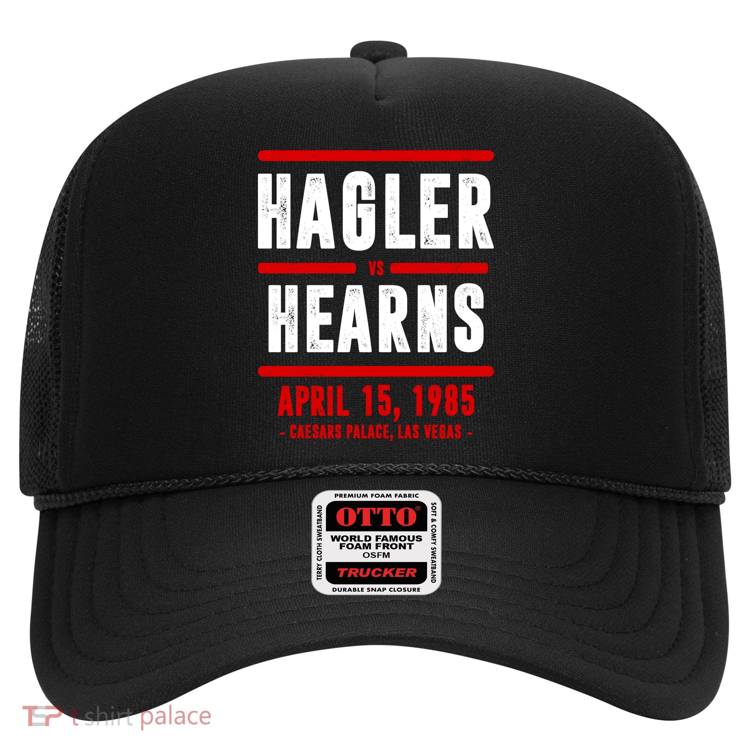 Hagler Vs Hearns Boxing Trucker Hat