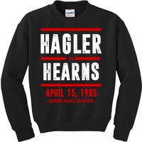 Hagler Vs Hearns Boxing Kids Sweatshirt