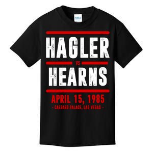 Hagler Vs Hearns Boxing Kids T-Shirt