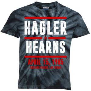 Hagler Vs Hearns Boxing Kids Tie-Dye T-Shirt