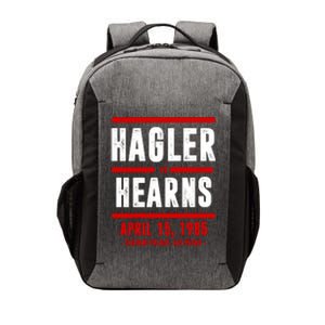 Hagler Vs Hearns Boxing Vector Backpack