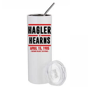 Hagler Vs Hearns Boxing Stainless Steel Tumbler