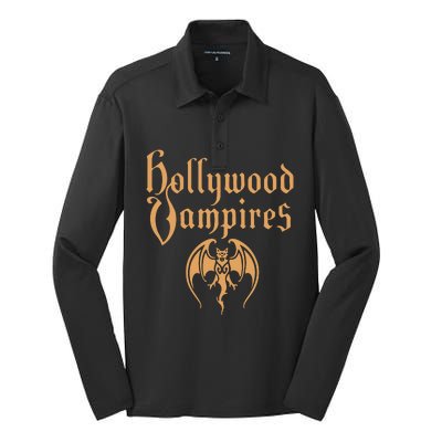 Hollywood Vampires Silk Touch Performance Long Sleeve Polo