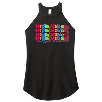 High Vibes Women’s Perfect Tri Rocker Tank