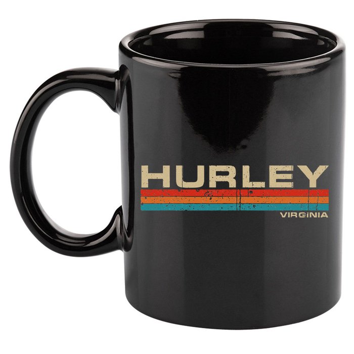 Hurley Virginia 11oz C Handle Ceramic Mug