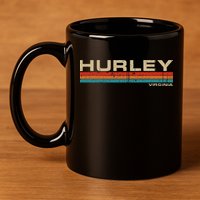Hurley Virginia 11oz C Handle Ceramic Mug