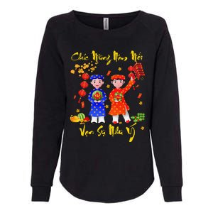 Happy Vietnamese Lunar New Year Chuc Mung Nam Moi Matching Womens California Wash Sweatshirt