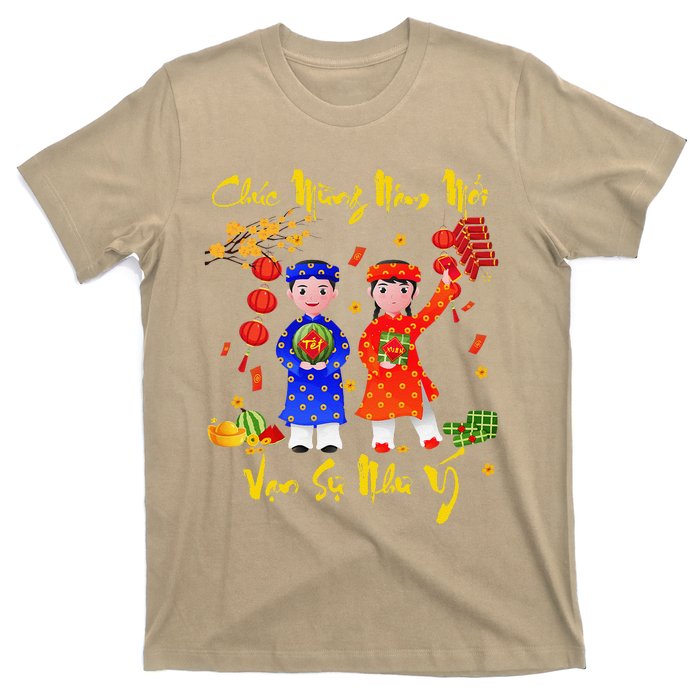 Happy Vietnamese Lunar New Year Chuc Mung Nam Moi Matching T-Shirt