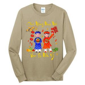 Happy Vietnamese Lunar New Year Chuc Mung Nam Moi Matching Tall Long Sleeve T-Shirt