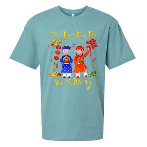 Happy Vietnamese Lunar New Year Chuc Mung Nam Moi Matching Sueded Cloud Jersey T-Shirt