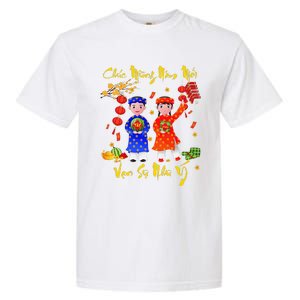 Happy Vietnamese Lunar New Year Chuc Mung Nam Moi Matching Garment-Dyed Heavyweight T-Shirt