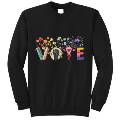 Heart Vote Like Ruth Sent You Flowers Feminist Lgbt Pride Gift Sweatshirt