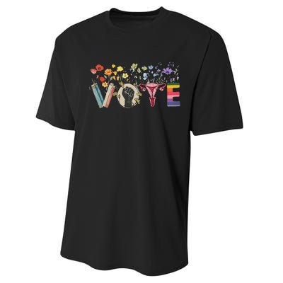 Heart Vote Like Ruth Sent You Flowers Feminist Lgbt Pride Gift Performance Sprint T-Shirt