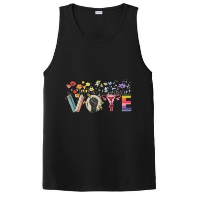 Heart Vote Like Ruth Sent You Flowers Feminist Lgbt Pride Gift PosiCharge Competitor Tank