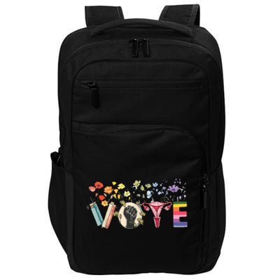 Heart Vote Like Ruth Sent You Flowers Feminist Lgbt Pride Impact Tech Backpack