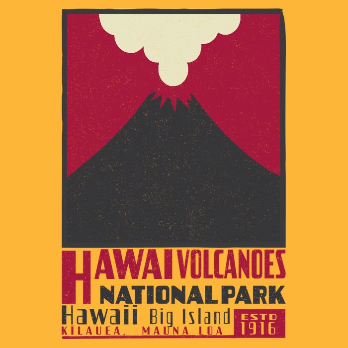 Hawaii Volcanoe National Park Visor