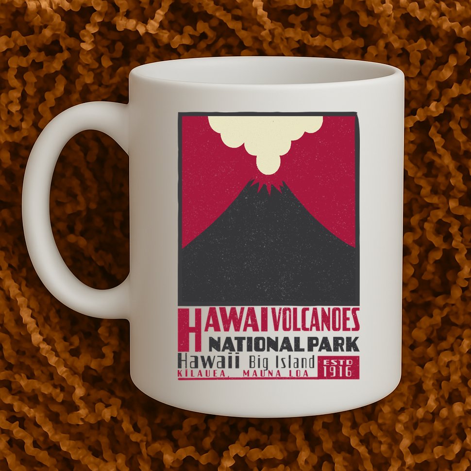Hawaii Volcanoe National Park Mug