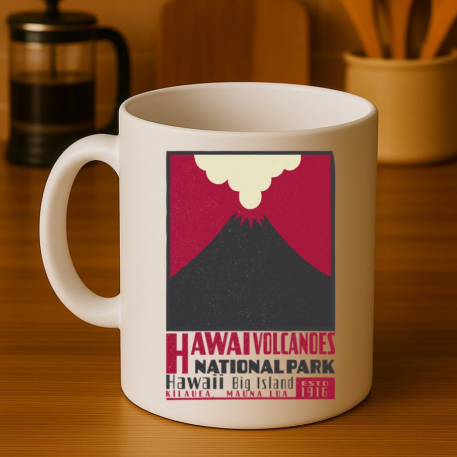 Hawaii Volcanoe National Park Mug