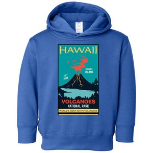 Hawaii Volcanoe National Park Aged Look Toddler Hoodie