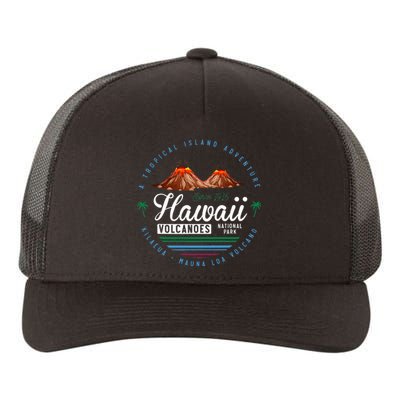 Hawaii Volcanoes National Park Kilauea Mauna Yupoong Adult 5-Panel Trucker Hat