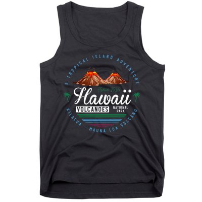 Hawaii Volcanoes National Park Kilauea Mauna Tank Top
