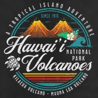 Hawaii Volcanoes National Park Kilauea Mauna Loa Souvenirs Beanie