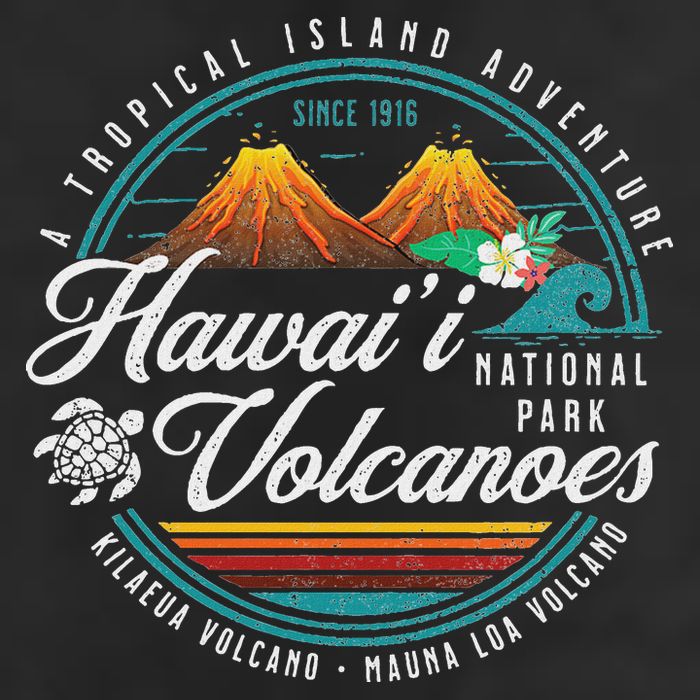 Hawaii Volcanoes National Park Kilauea Mauna Loa Souvenirs Beanie