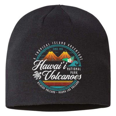 Hawaii Volcanoes National Park Kilauea Mauna Loa Souvenirs Sustainable Beanie