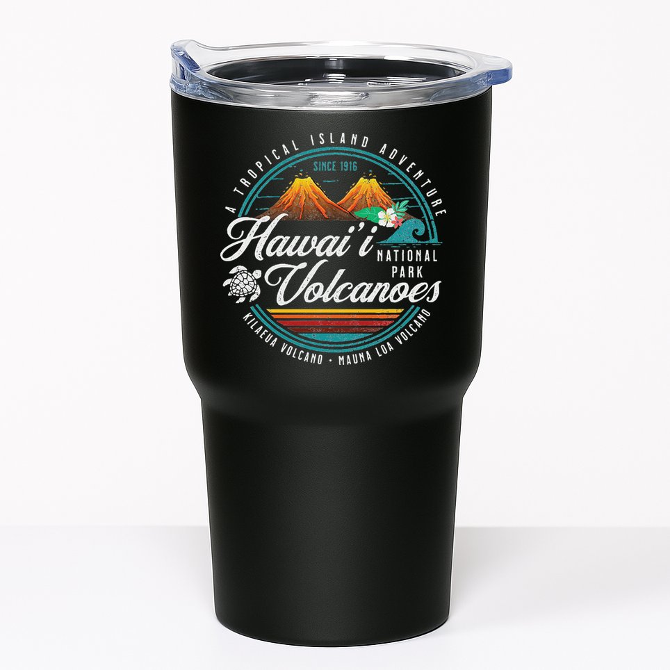 Hawaii Volcanoes National Park Kilauea Mauna Loa Souvenirs Tumbler
