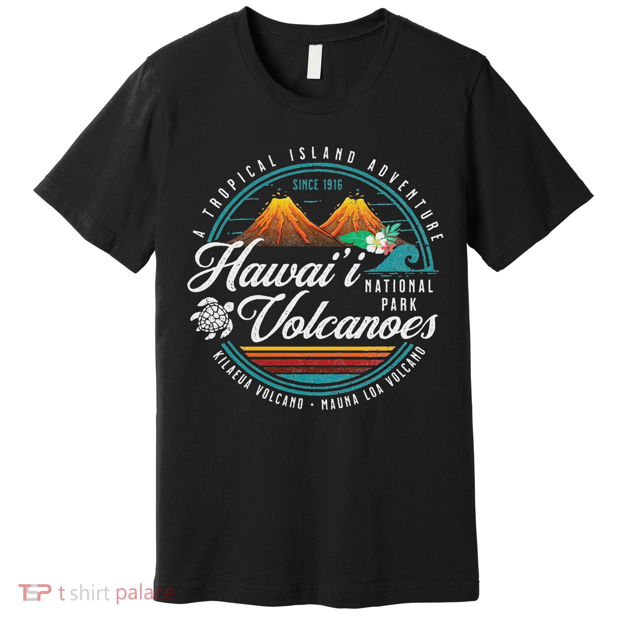 Hawaii Volcanoes National Park Kilauea Mauna Loa Souvenirs Premium T-Shirt