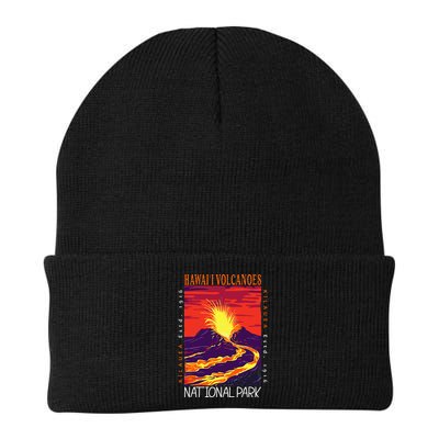 Hawaii Volcanoes National Park Kilauea Volcano Vintage Beanie