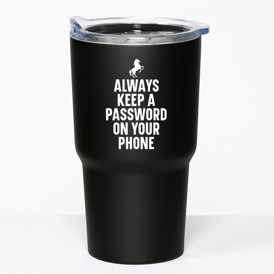 Horse Video Orange Guy Mounting Twitter Tumbler
