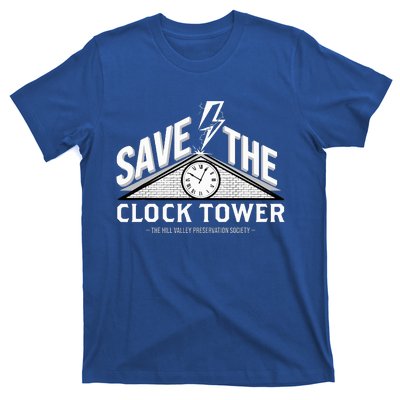 Hill Valley Preservation Society Save The Clock Tower T-Shirt