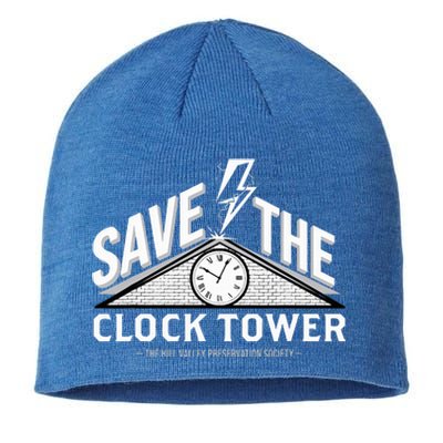 Hill Valley Preservation Society Save The Clock Tower Sustainable Beanie