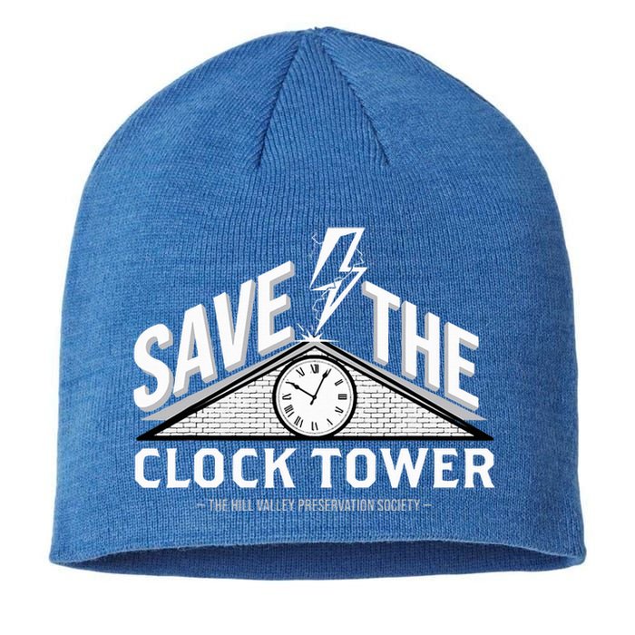 Hill Valley Preservation Society Save The Clock Tower Sustainable Beanie