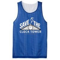 Hill Valley Preservation Society Save The Clock Tower Mesh Reversible Basketball Jersey Tank