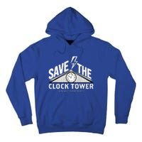 Hill Valley Preservation Society Save The Clock Tower Tall Hoodie